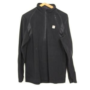 Fila Fleece Men's Size Small Black Pullover Long Sleeve